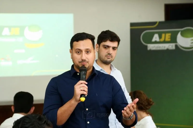 Almoço AJE com Nidovando Pinheiro