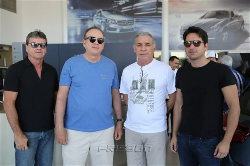 Antônio José Carvalho, Sérgio Fiúza, Osvaldo Studart e Felipe Carvalho