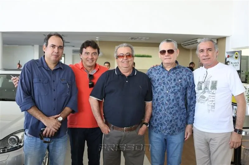 Henrique Vasconcelos, Luiz Teixeira, Meton Vasconcelos, Renato Furtado e Osvaldo Studart