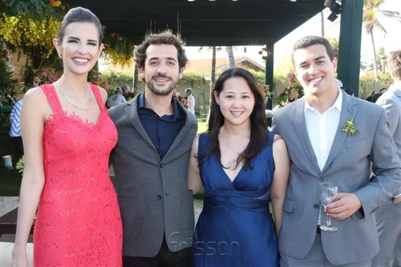 Aline Ruppert, Alexandre Braz, Beatriz Kikuti e Adriano Jorge