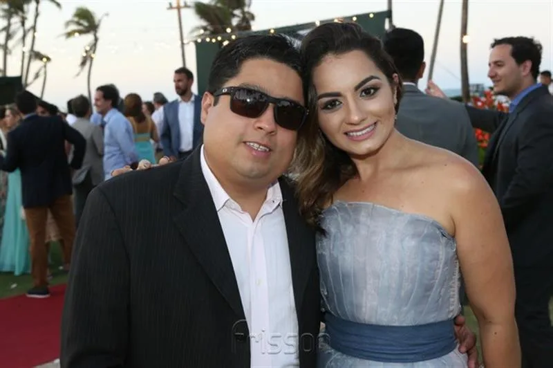 Bruno Lemos e Cleane Fontinelle