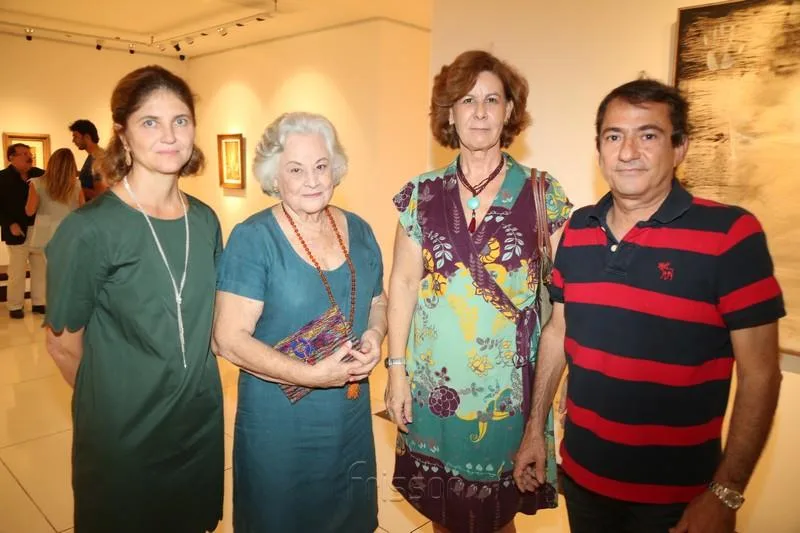 Cecilia Bichucher, Vera Sampaio, Vera Sá e Claudio Quinderé