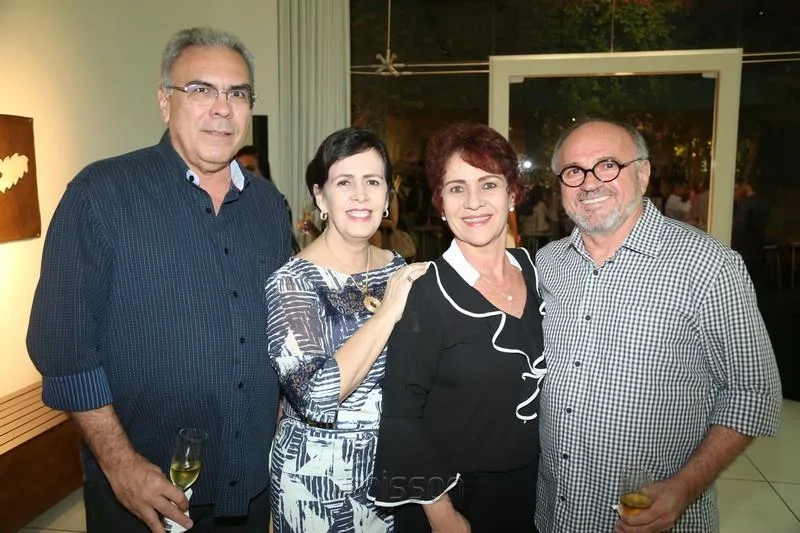 Esdras Guimarães, Neuma Figueiredo, Lilia Quinderé e Vando Figueiredo