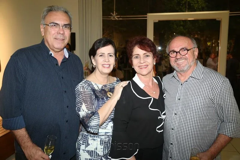 Esdras Guimarães, Neuma Figueiredo, Lilia Quinderé e Vando Figueiredo