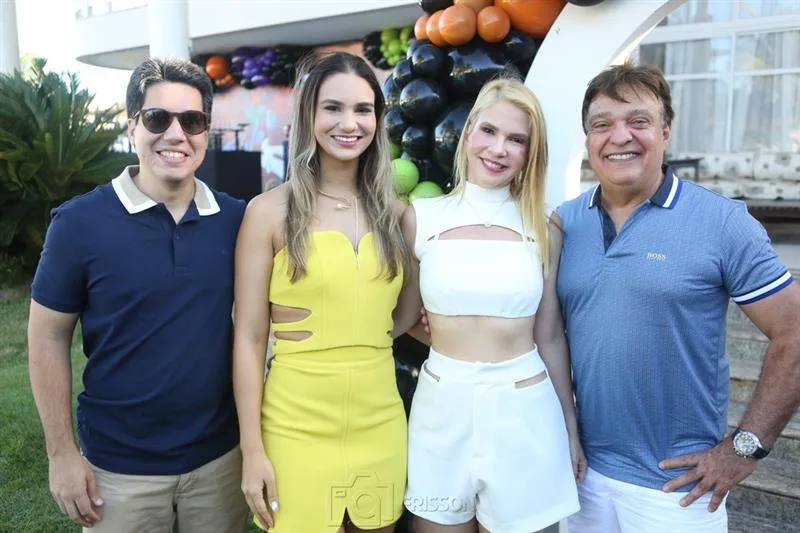 Andrei, Aline Aguiar, Sheila Melo e Cleto Gomes