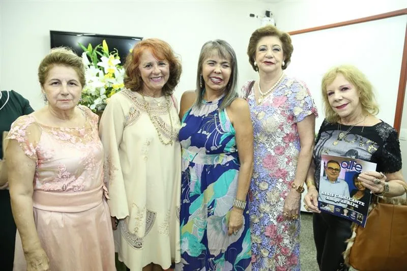 Conseição Francklim, Fatima Duarte, Selma Cabral, Maze Campos e Moema Guilhon