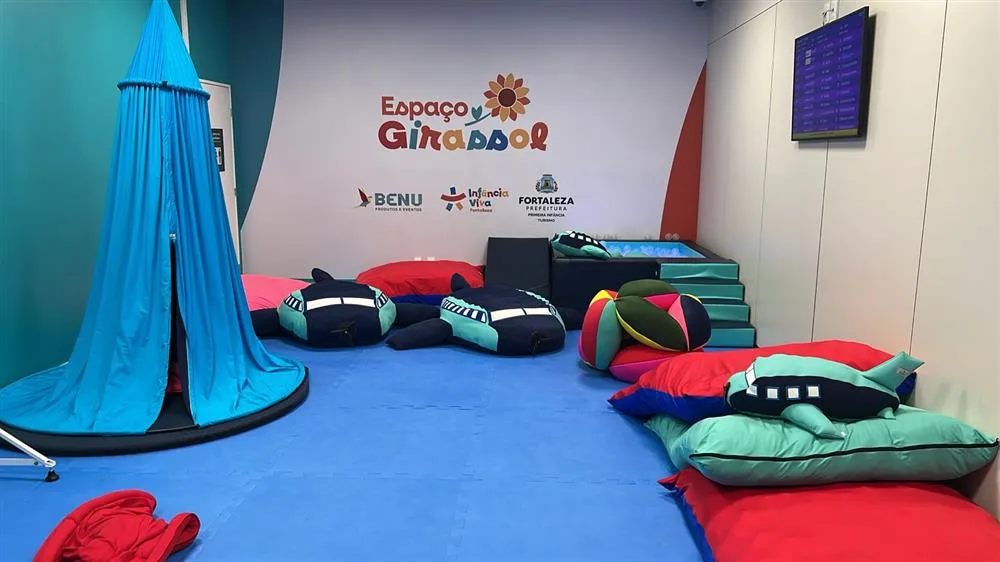 Sala Girassol no Aeroporto Internacional de Fortaleza