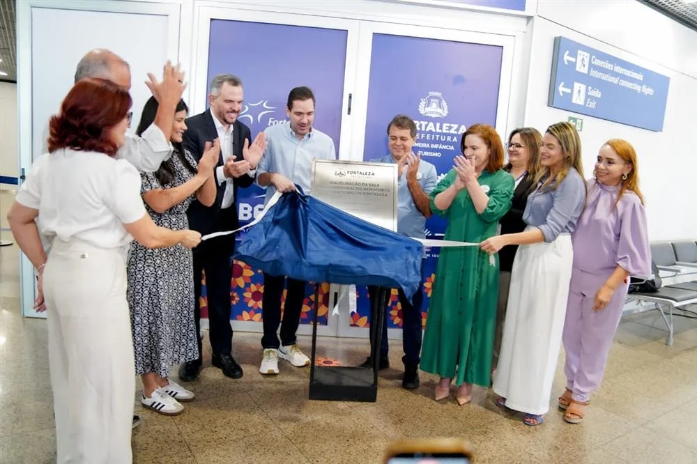 Inauguração Sala Girassol no Aeroporto Internacional de Fortaleza