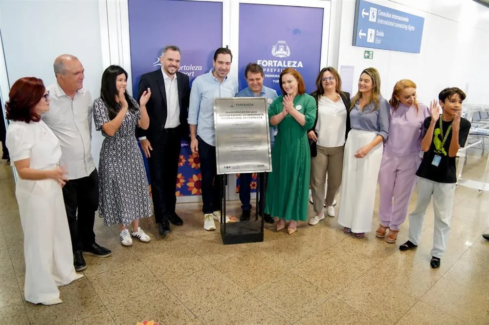 Inauguração Sala Girassol no Aeroporto Internacional de Fortaleza