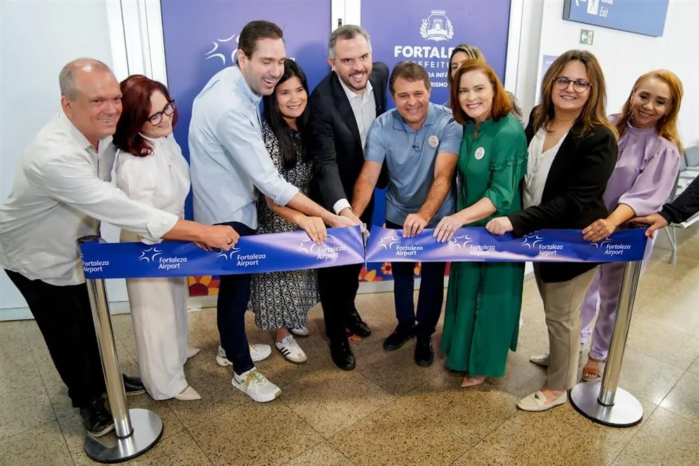 Inauguração Sala Girassol no Aeroporto Internacional de Fortaleza
