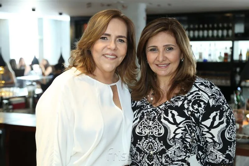 Ailza Ventura e Simone Jereissati