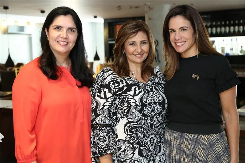 Natasha Martins, Simone Jereissati e Ana Virginia Martins