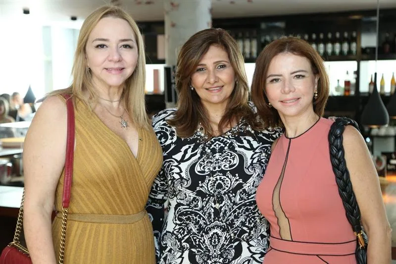Sandra Fujita, Simone Jereissati e Cláudia Fujita