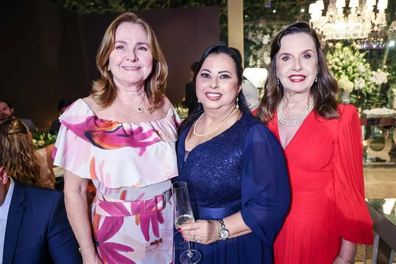 Angela Correia, Claudiana Lima e Eveline Benevides