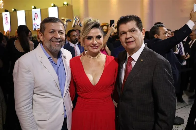 Élcio Batista, Derlange Maia e Mauro Benevides Filho