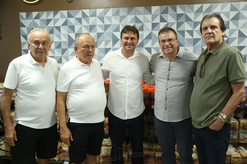 Bosco, Honório Pinheiro, Bruno Gonçalves, Ricardo Bezerra e Eilson Studart