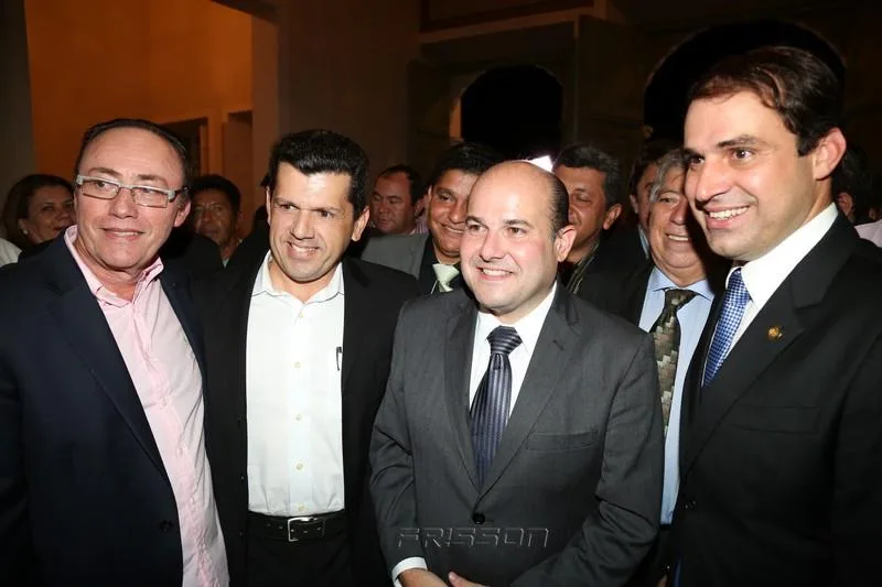 Darlan Leite, Erick Vasconcelos, Roberto Cláudio e Salmito Filho