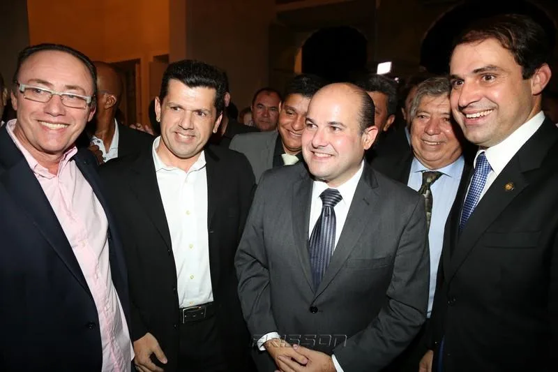 Darlan Leite, Erick Vasconcelos, Roberto Cláudio e Salmito Filho