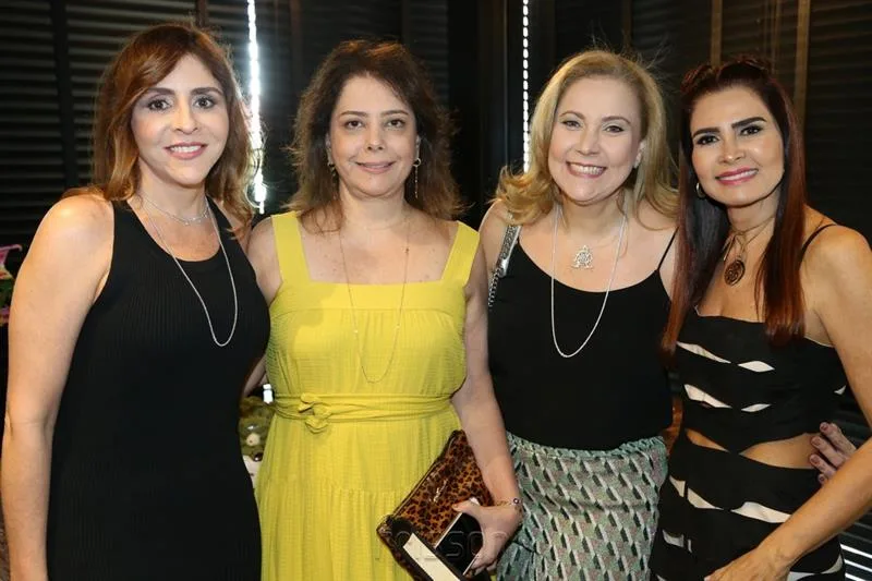 Cristiane Faria, Claudia Gradvohl, Andrea Delfino e Lorena Pouchain