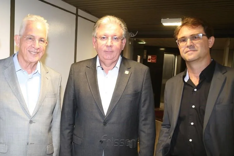 Carlos Prado, Ricardo Cavalcante e Alexandre Landim