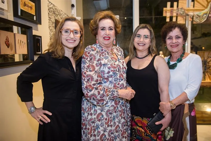Andréa Dall'Olio, Leda Maria, Veridiana Brasileiro e Lilia Quinderé