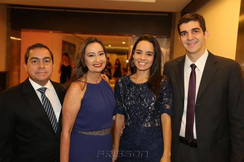 Augusto Martins, Cristinana Soares, Alice Mascedo e Andre Martins