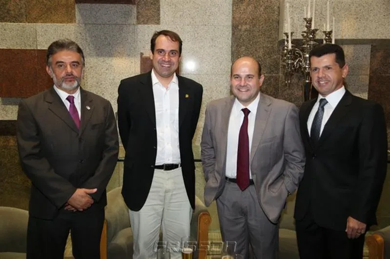 Azevedo Vieira, Salmito Filho, Roberto Claudio e Erick Vasconcelos