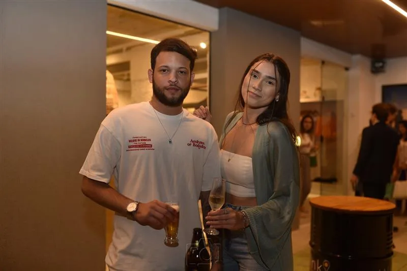 Arthur Neves e Sabrina Cordeiro