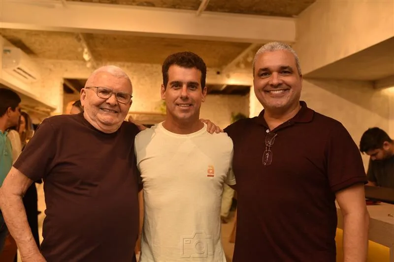 Carlos Correia, André Gurjão e Samuel Correia