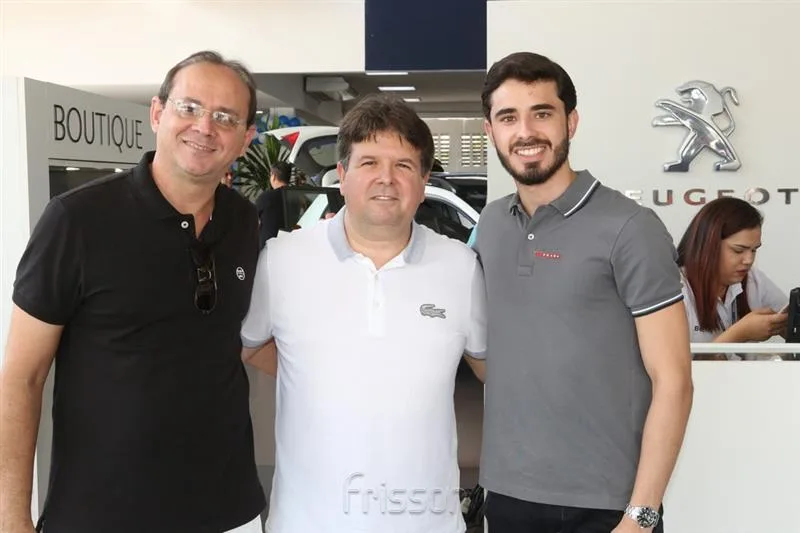 César Teixeira, Lelton Junior e Eduardo Monteiro