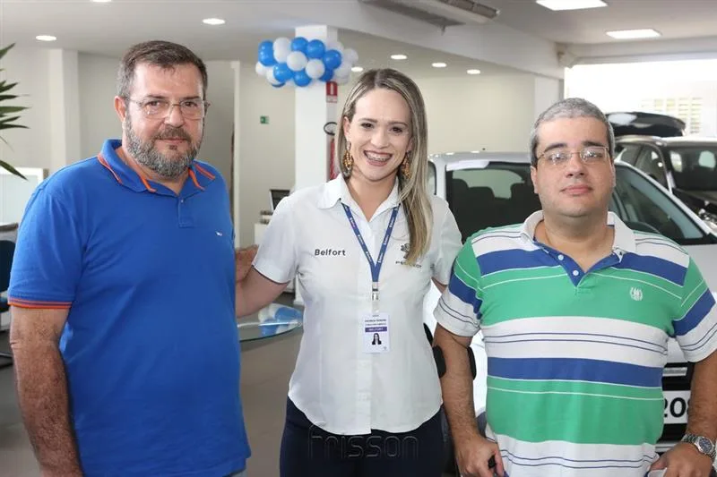 Francisco Morales, Patricia Teixeira e Ricardo Vasques