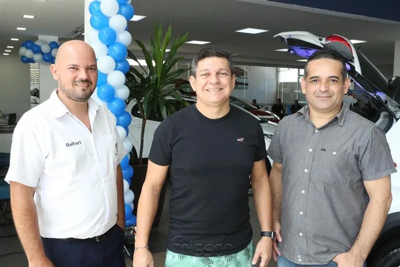 George Moreira, Jairo Primo e Junior Pinto