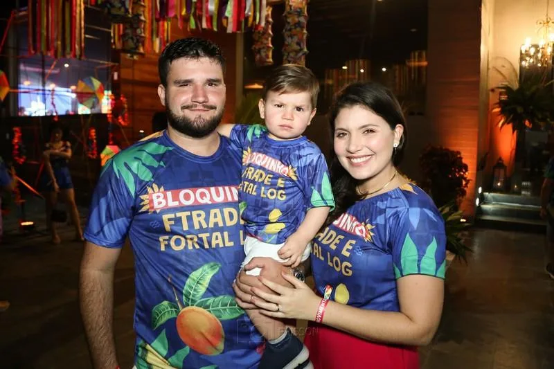 André, Pedro e Letícia Osterne