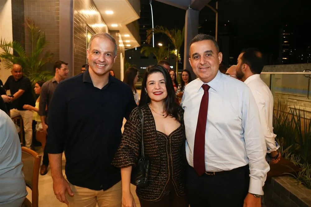 Aderaldo Soares, Cintia Furtado e Alexandre Goyanna