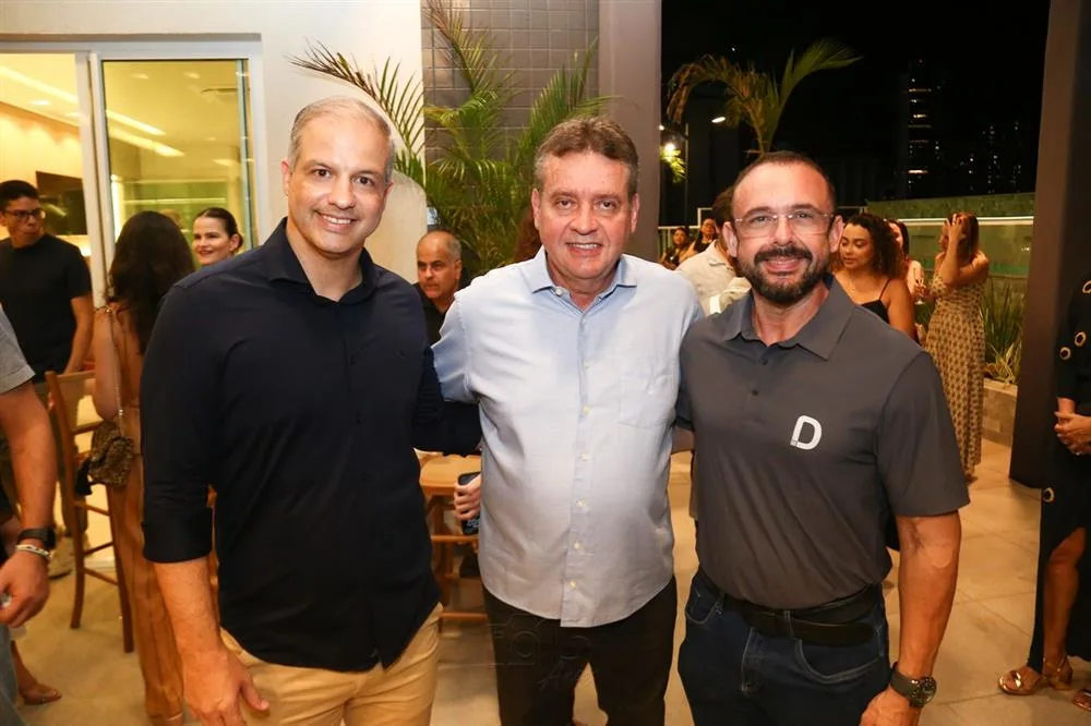 Aderaldo Soares, Flávio Alves e Marcos Queiroz