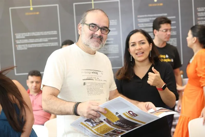 Bosco Pinheiro e Fernanda Rocha
