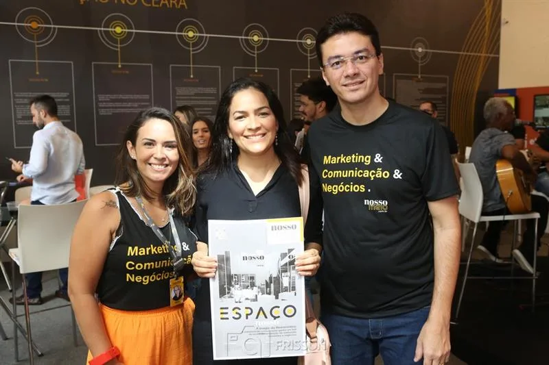 Camilla Gifoni, Fernanda Rocha e Fernando Helio