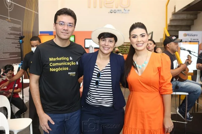 Fernando Helio, Dayanne Saraiva e Tamires Brito