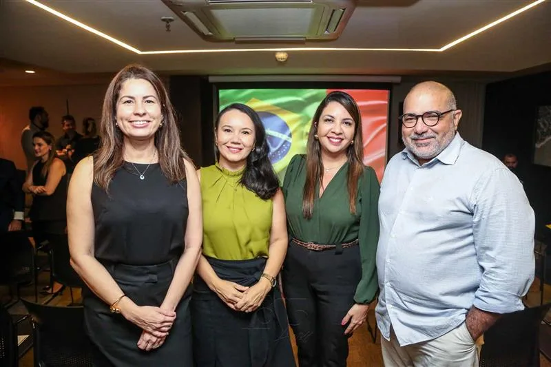 Camila Brasileiro, Nivia Barros, Darlene Vitor e Marcelo Vieira