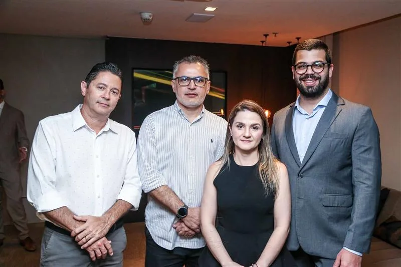 Claudio pinheiro, Henrique Campos, Josi Coutinho e Arthur Studart