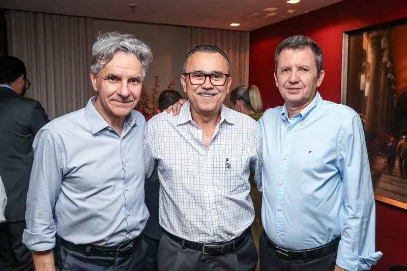 Fernando Deusdara e Roque Albuquerque e Clovis Jungluth