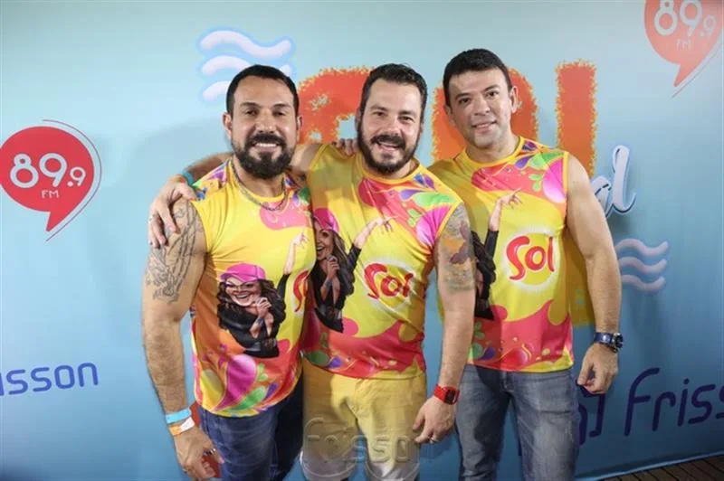 Adam Vieira, Miguel Filho e Alan Carvalho