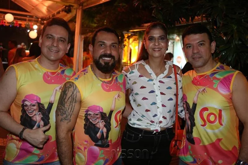 Alison Rodrigues, Adam Vieira, e Alan Carvalho