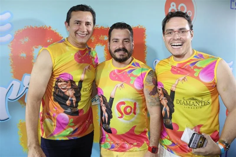 Andrade Mendonça, Miguel Filho e Francisco Campelo