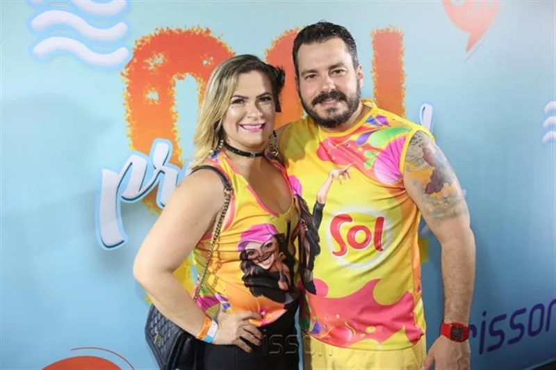 Briane de Castro e Miguel Filho