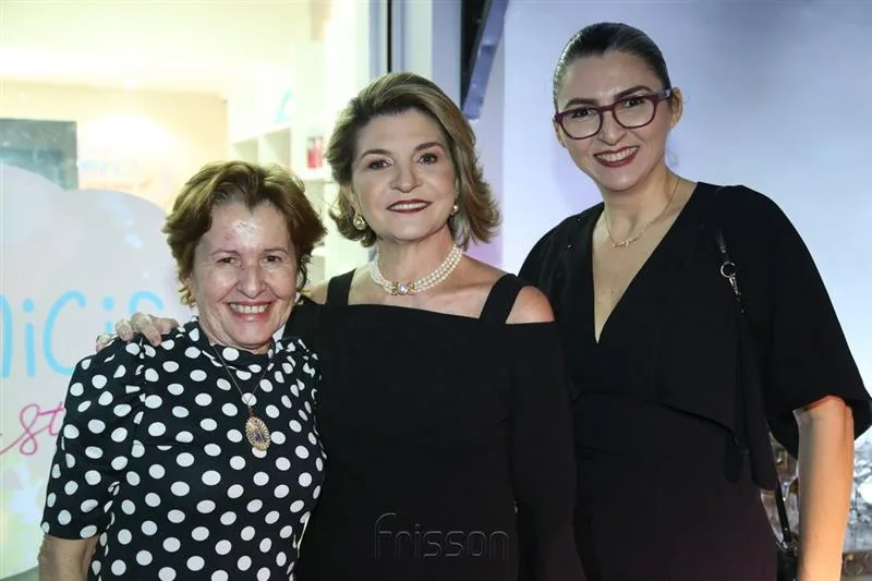 Fatima Arruda, Katia Maggy e Sandra Gomes