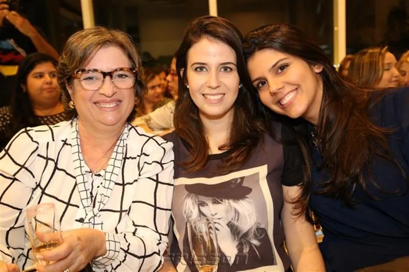 Claudia Teixeira, Maira Araújo e Priscila Aranha