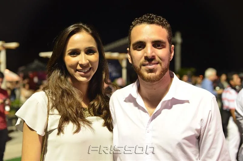 Aline Andrade e Vitor Borges