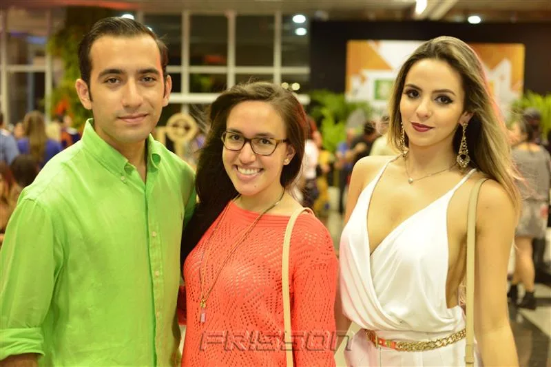 Alysson Bezerra, Ivna Gonçalves e Tamires Dias