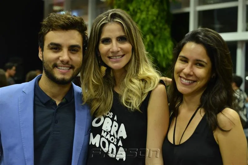 Bruno Calaça, Paula Pinto e Anastácia Wilson